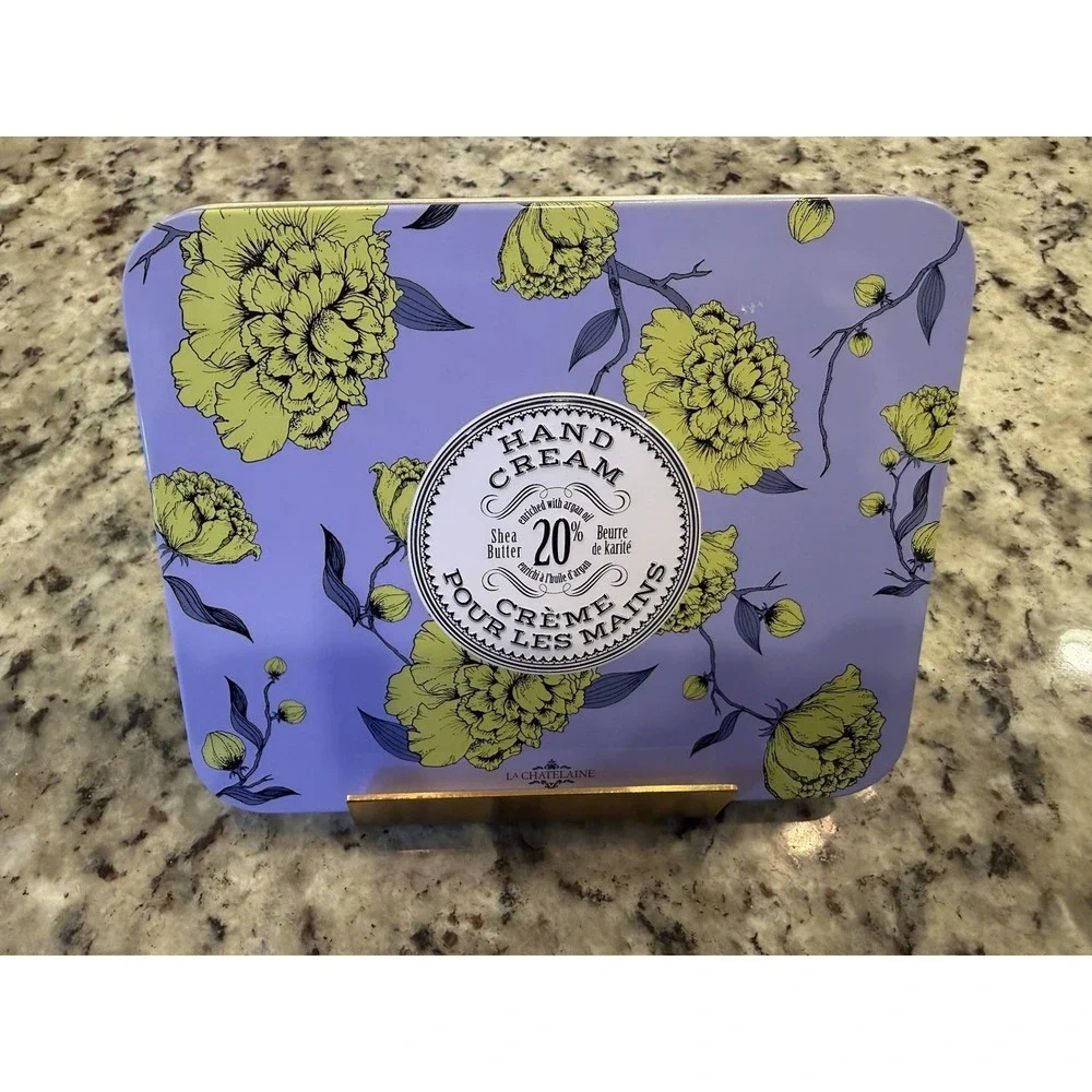 Crème Pour Les Mains Set Of 3 Hand Creams Lavender,‎ Lemon, Shea Tin Sealed NEW